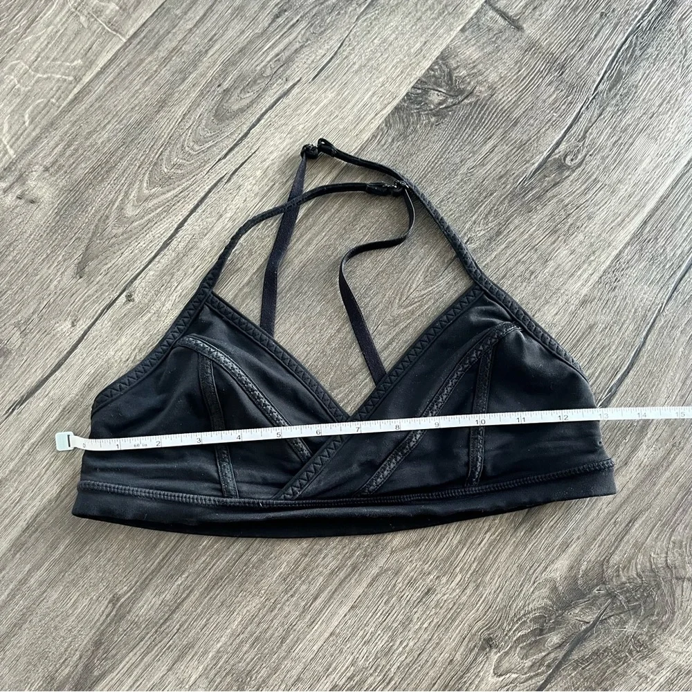 Lululemon Rehearsal Black Sports Bra